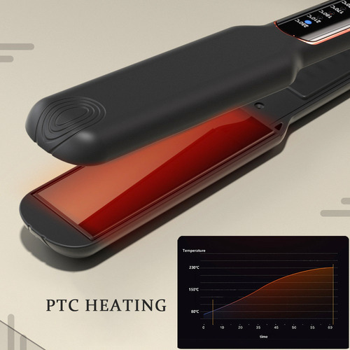 M Plancha Digital De Titanio Para Alisar Con Una Sola Pasada