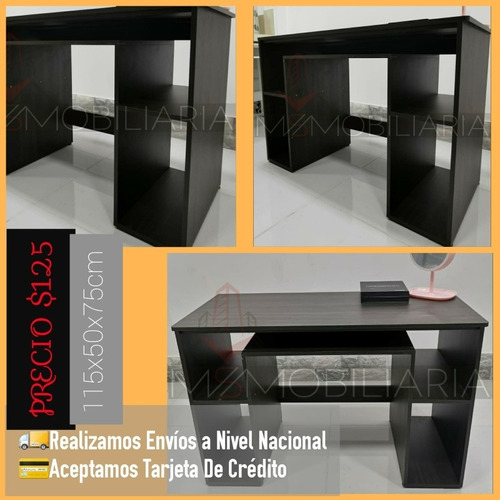 Imagen 4 de 5 de Mesa Escritorio Moderno Para Estudio Teletrabajo Oficina