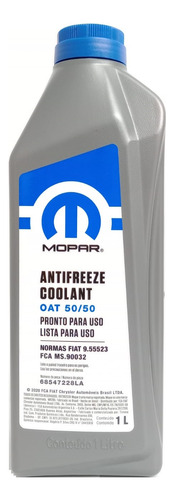 Liquido Refrigerante Mopar Rojo X 1lt - Mopar Original