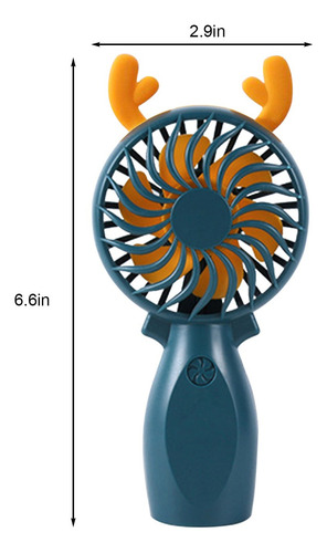 Ventilador De Mano 3d Ventilador De Mano Portátil Con Baterí