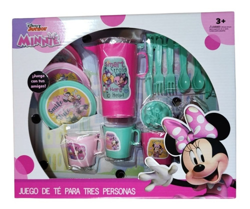 Minni Mouse  Juego De Té Para 3 Personas