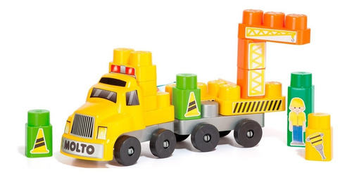 Juguete Bebe Camion Constructor Bloques 25 Pz Babymovil 8008