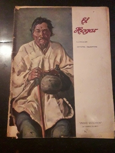 Revista El Hogar 14 9 1917 Indio Quichua