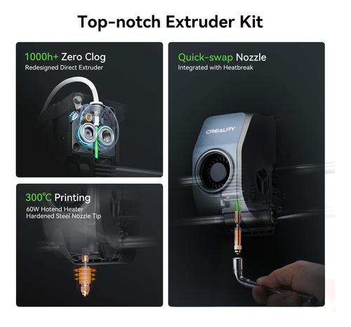 Creality Ender 3 V3 Impresora 3d 2166 Mm/s Autonivelación Mm