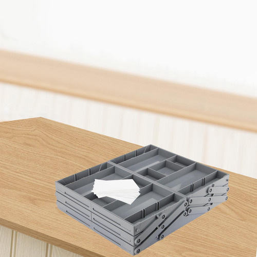 Organizador De Cajones Portátil Para 3 Niveles 25x30x6,8cm