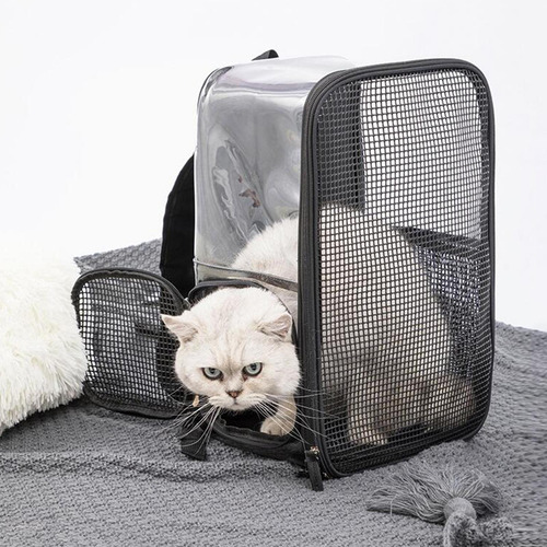 Gato Mochila Portador Ventilación Mascota Mochila Gatos