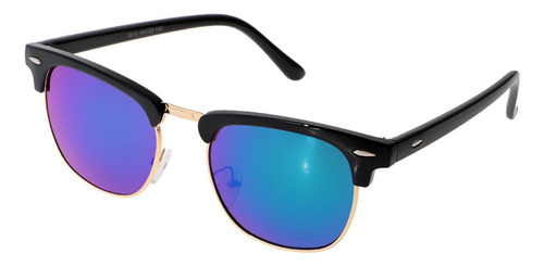 Gafas De Sol Espejadas Con Lentes De Color Para Playa [u]