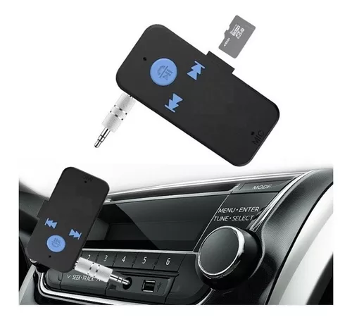 Receptor Aux 3.5 Audio Bluetooth Auto Coche Manos Libres