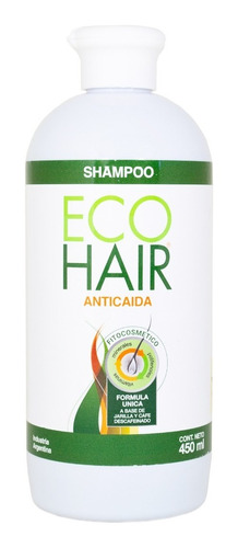 Eco Hair Shampoo Anticaída Fortalecedor Cabello Grande 3c