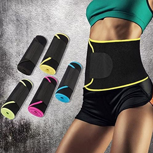 Imagen 5 de 8 de Faja Reductora Neopreno Moldeadora Por Calor Abdomen Cintura