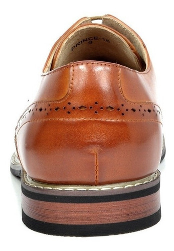 Imagen 5 de 7 de Zapatos Oxford De Vestir Bruno Marc Prince-16 Cuero P/hombre