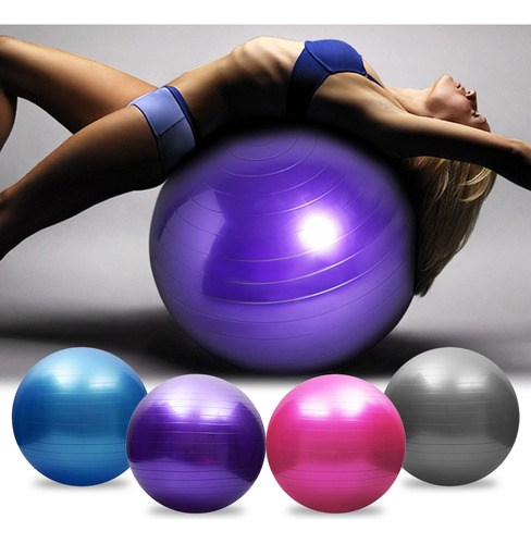 Pelota De Yoga Gruesa Antiráfaga Con Bomba De Aire, Múltiple