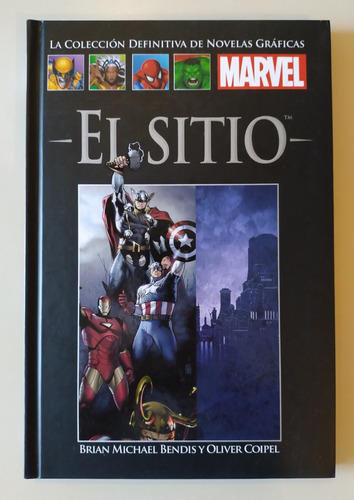 Comic Avengers El Sitio. Colección Marvel Salvat. Tomo 59.