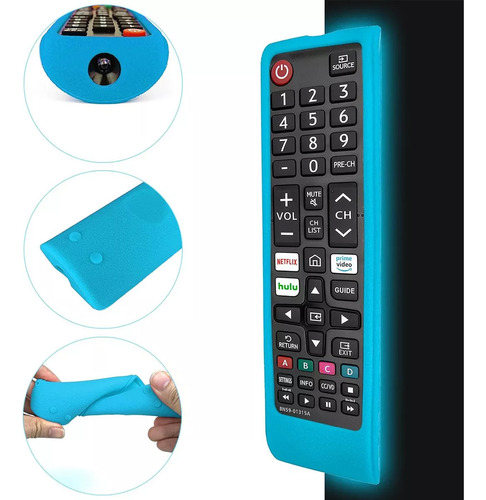 Control Remoto Para Samsung Smart Tv Led Lcd Hd Uhd Ultra 3d 4k Bn59-01358d Compatible Con Todos Los Televisores Led Lcd Hdtv Qled Suhd Uhd 4k 3d Tu-7000 Series Smart Samsung