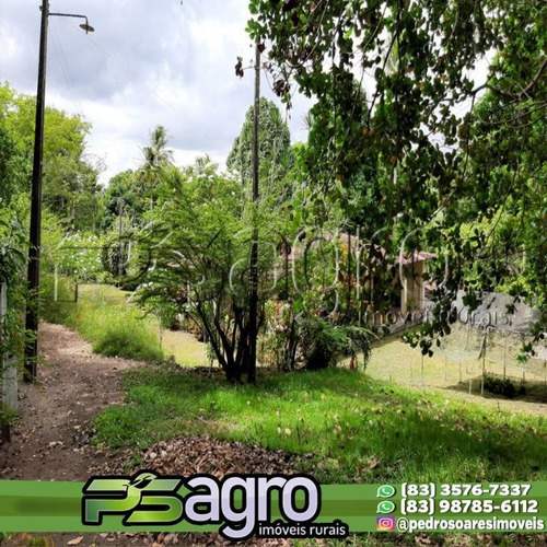 Chácara À Venda, 10 Hectares Por R$ 980.000 - Centro - Alhandra/pb - Ch0015