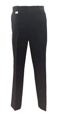 Imagen 1 de 3 de Pantalón De Vestir Negro Recto Hombre
