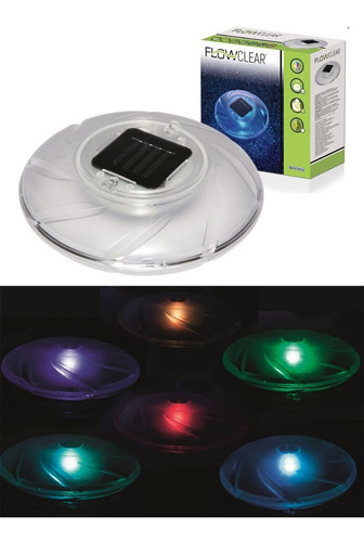 Lámpara Solar Led Bestway Para Piscina Jardín O Camping