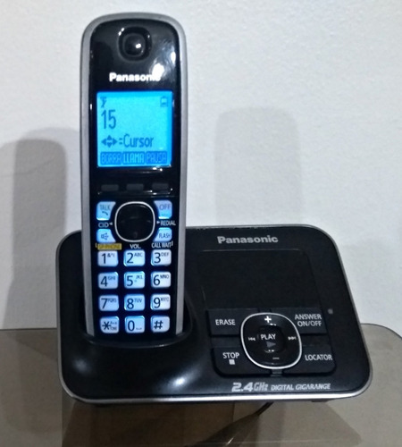 Teléfono Inalámbrico Panasonic Kx-tg3721