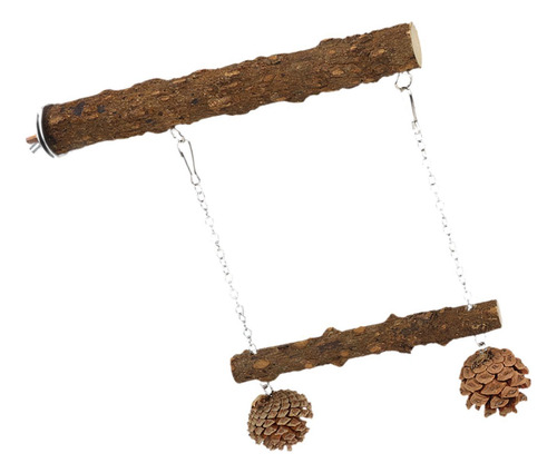 Pájaro De Madera Swing Bird Jage Swing Hanging Gym Gywing