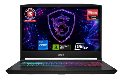 Notebook Para Jogos Msi Katana 15 15.6 165 Hz Qhd: Intel Cor