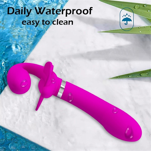 Vibrador Para Mujeres Doble Cabeza Consolador Doble Penetrac