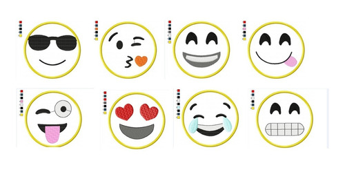  Matrices Para Maquina Bordadora Emojis Pes Jef Dst Otros