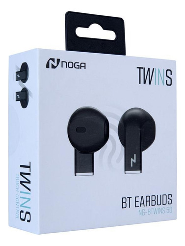 Auriculares Inalámbricos Btwins Wireless Earbuds Táctiles Negro