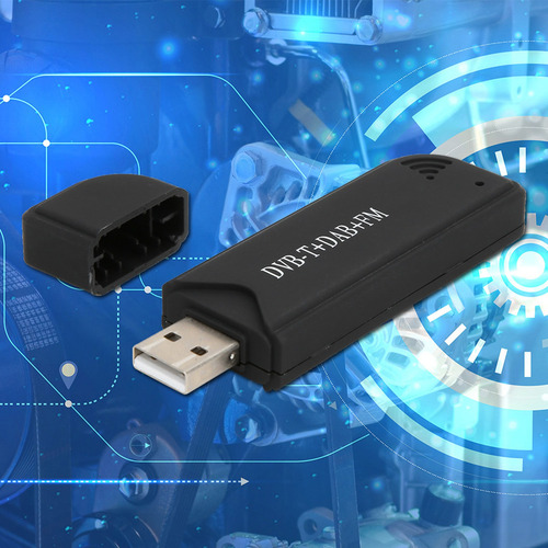 Sintonizador De Tv Digital Rtl2832u Usb T Fm Sdr