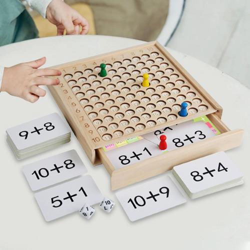 Juego De Mesa Educativo De Multiplicación Matemáticas Suma