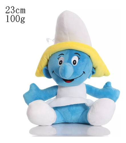 Juego De 6 Muñecos De Peluche Pitufina Con Forma De Elfo
