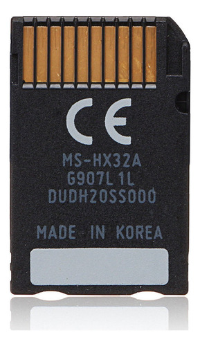3 Tarjetas Memory Stick Ms Pro Duo Flash De 32 Gb For C-fs