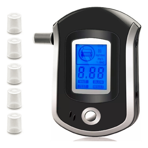 Medidor De Alcohol At6000 Test De Alcoholemia