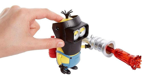 Figura Minions Travessos Kevin Lança Chamas - Mattel
