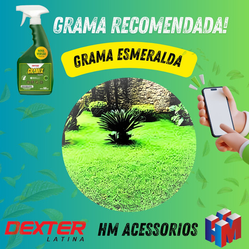 Gramix Pronto Uso Spray 500ml Seletivo Gramado Grama Jardim