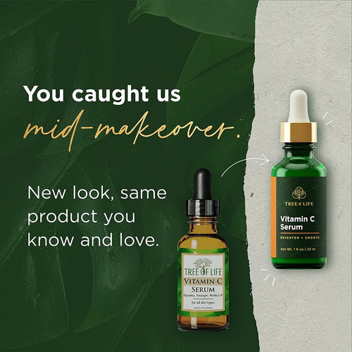 Tree Of Life-pack-sérum De Vitamina C-retinol-ácido Hialurón