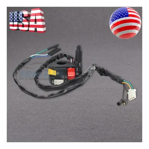 Handlebar Kill Switch Start Stop Headlight for Honda TRX250X