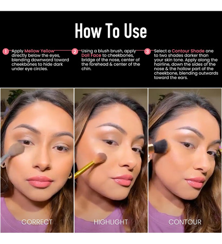 Frankie Rose Cosmetics Pro Contour Palette