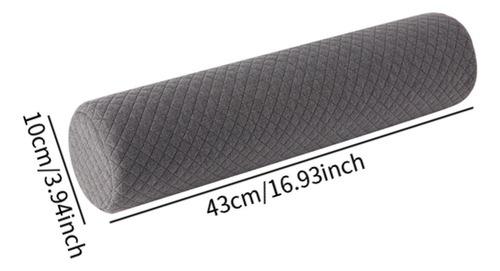 Almohada De Rollo De Cuello Fuerza De Cilindro Redondo Para
