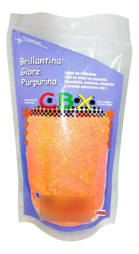 Glitter 100g Gibré Purpurina Iridizado Colores - Cc