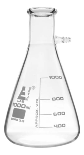 Matraz Erlenmeyer Graduado 1.000 Ml