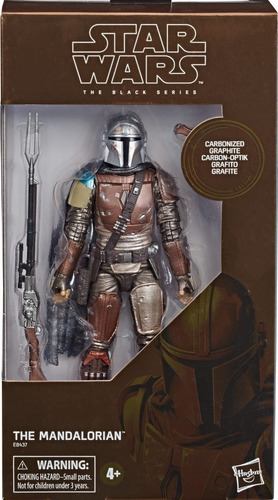 94 The Mandalorian Star Wars The Black Series Carbonized (Usado)