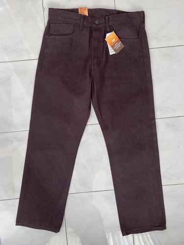 Jeans Levis 501 Button Fly Raw Unwashed Denim 32x32 Original (Usado)