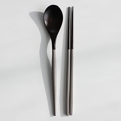 Set De Cucharas Y Palillos De Madera Tradicionales Core...
