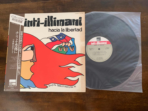 Vinilo Inti-illimani Hacia La Libertad