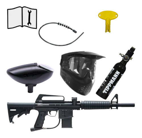 Marcadora Tippmann Bt Omega Paintball Gotcha Aire Xchws C