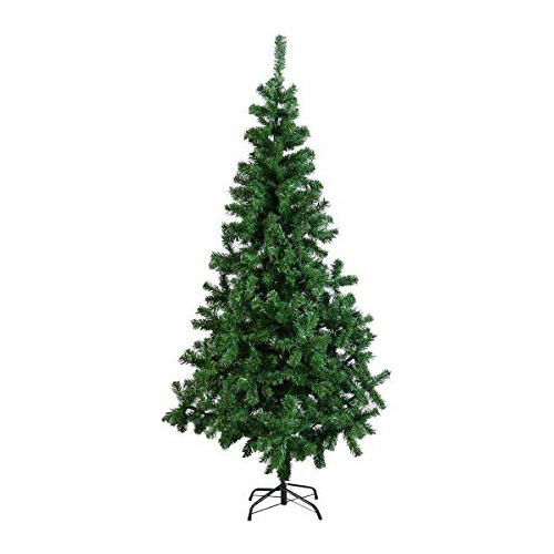 Pino Canadiense Árbol De Navidad De Pvc De 6,5 Pies De Hoja 