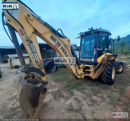 Imagem 2 de 6 de Retro Escavadeira New Holland B95b Ref.208377