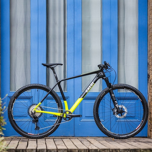 Bicicleta Elite Carbon Racing Xt Aro29 Quadro 17 Black-CALOI