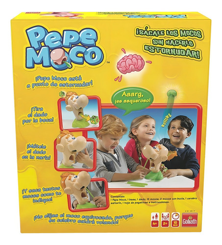 Juego De Mesa Pepe Moco Con Figura Y Accesorios 914517