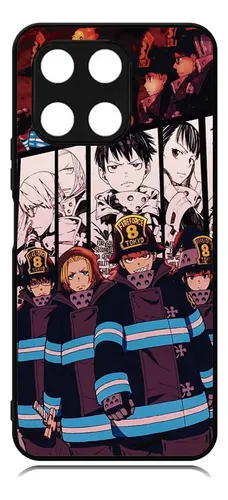 comprar Funda Protector Case Para Honor X6a Plus Fire Force Anime